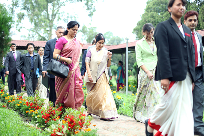 Indian Foreign Minister Visits