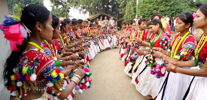 Tharu Fold Dance-1