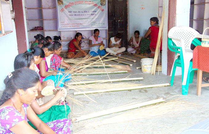 Tharu Handycraft Traning