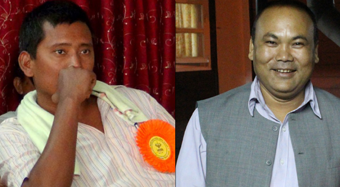 Laxman Tharu and Yogendra Chaudhary