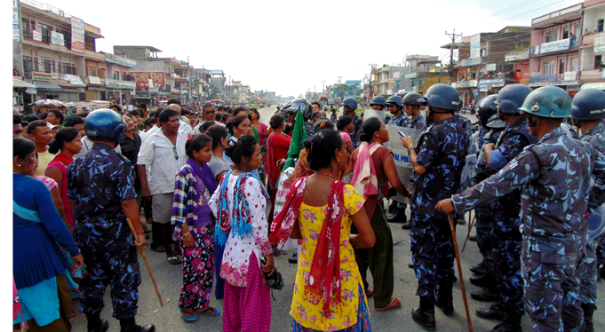 Tharu Protest 03