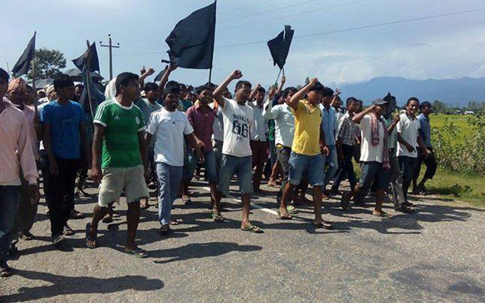 tharu-madhesi protest 05