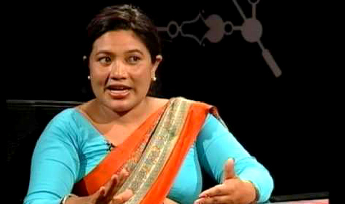 प्रचण्डको अभिव्यक्ति लज्जास्पद : शान्ता चौधरी