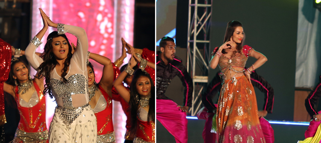 बलिउड अभिनेत्री सोनाक्षी र अाइटम डान्सर मलाइकाले टुँडिखेल तताए