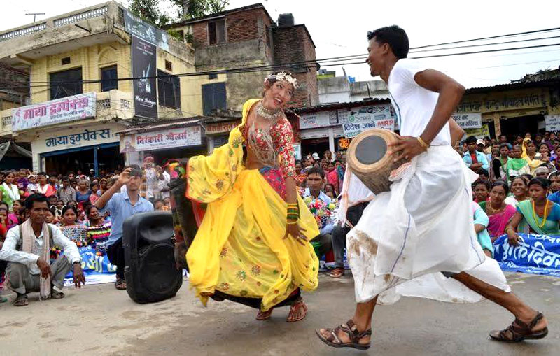 कमैयाको मुक्ति दिवस। तस्बिर : अविनाश चौधरी