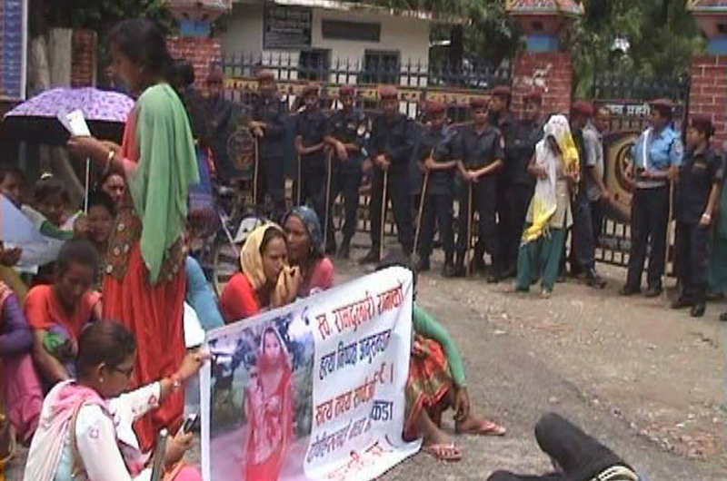 रामदुलारी हत्या प्रकरणमा प्रहरी चाैकी इन्चार्जलाई कारबाही