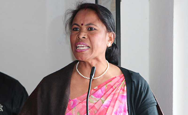 फेसबुक चलाएर अधिकार सुनिश्चित हुँदैन : सांसद गंगा