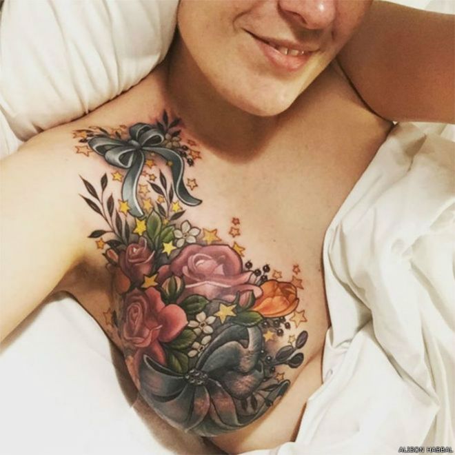 एलिसनले भनिन्- यो स्तनको ट्याटु मात्र होइन