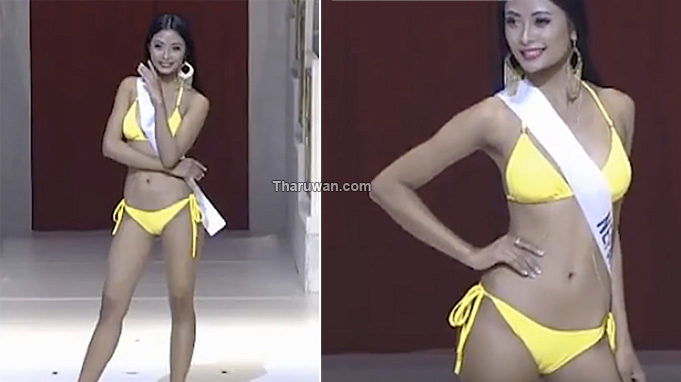 भिडियोमा वर्षा लेखी : सेतो गाउनदेखि बिकनीसम्म