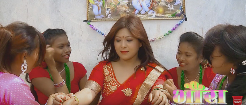 अभिनेत्री सोनु थारुको ‘रिल विवाह’