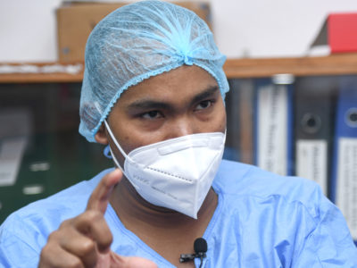 फ्रन्टलाइन हिरोज : ल्याब टेक्नोलोजिस्ट लोकबन्धु चौधरी