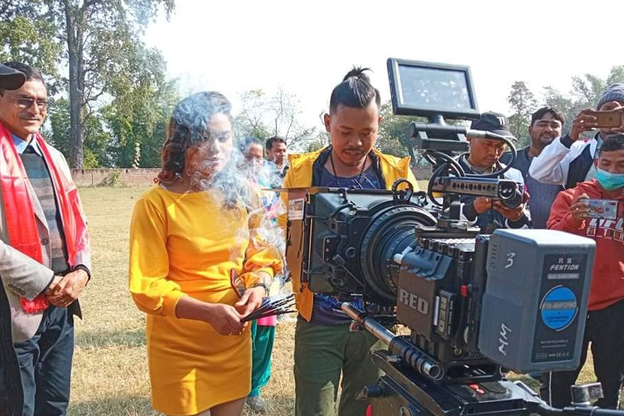 थारु भाषाको चलचित्र ‘बिरा’ को छायाङ्कन सुरु