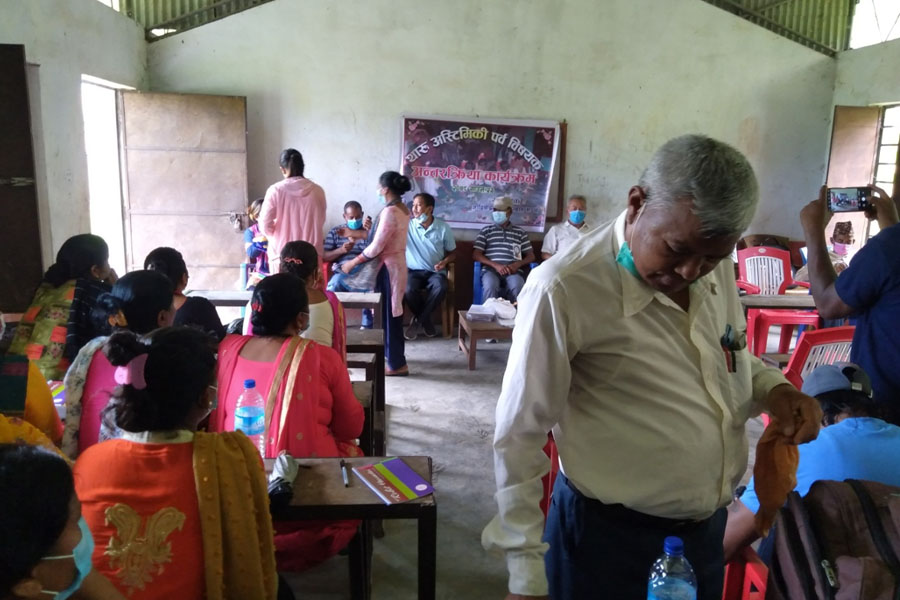 थारू अष्टिम्की पर्व विषयक कर्णाली प्रदेशमा अन्तरक्रिया