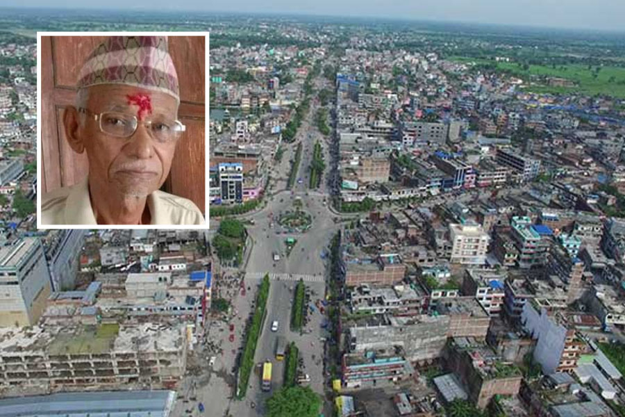 दानवीर हेमनारायण चौधरी, जसले प्रशासनिक भवन बनाउन इटहरीमा तीन बिघा जग्गा दान गरे