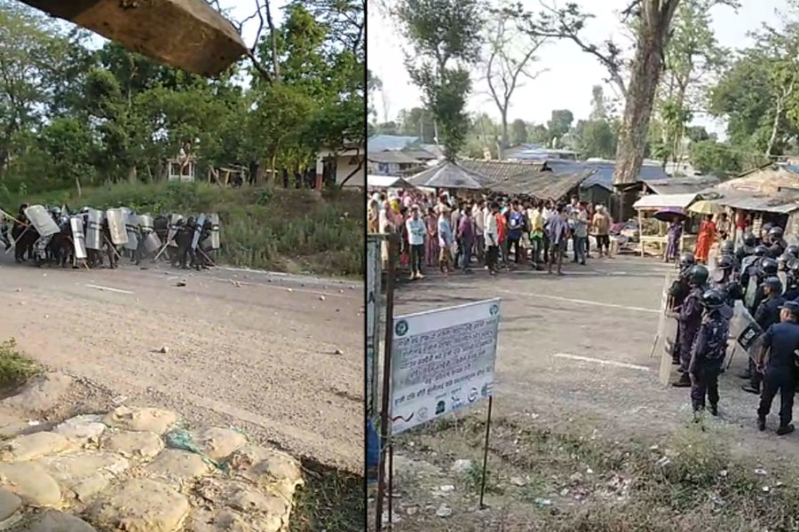 थारुमाथि प्रहरीको अन्धाधुन्ध गोली प्रहार (भिडियोसहित)