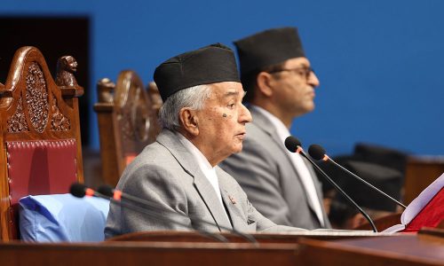 राष्ट्रपति पौडेलद्वारा संसद अधिवेशन आह्वान