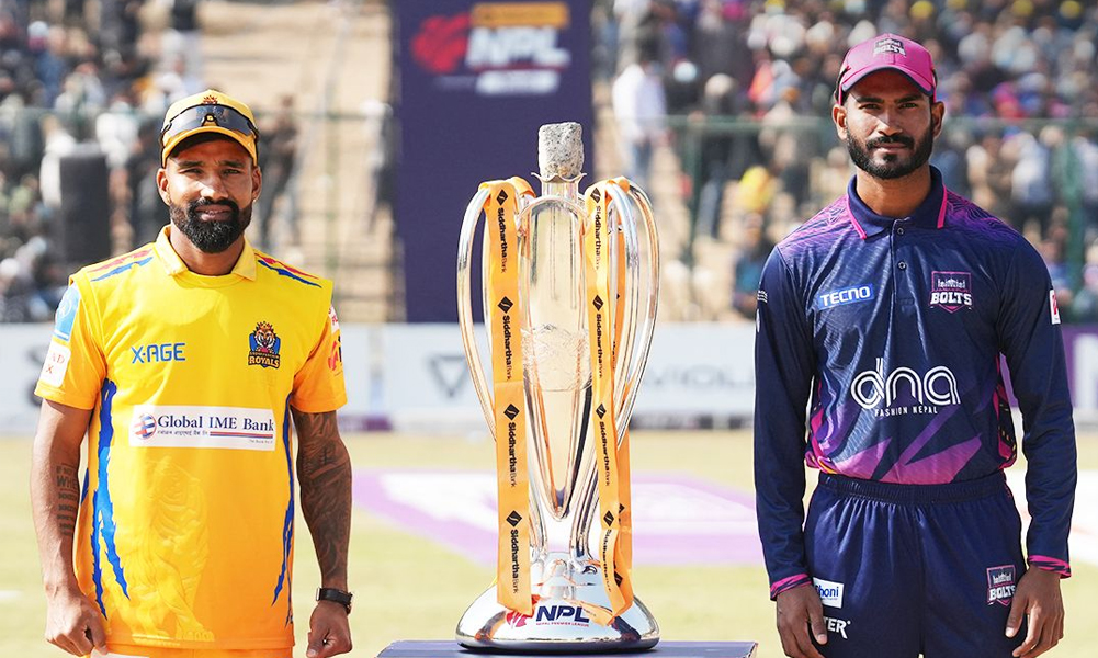 एनपीएल फाइनल : टस जितेर सुदूरपश्चिमले जनकपुरविरुद्ध ब्याटिङ गर्ने