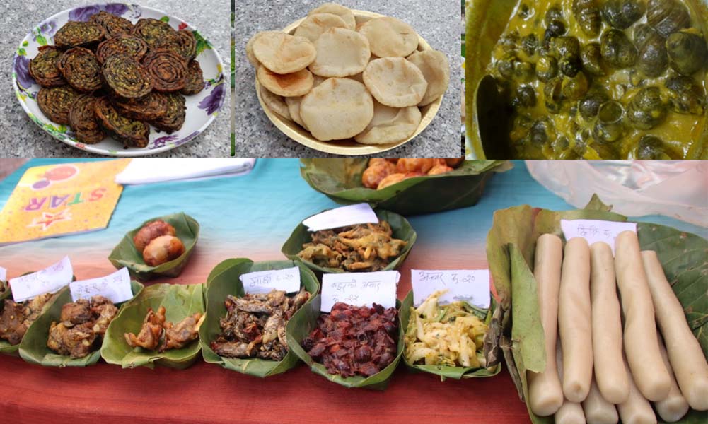 दाङको दंगीशरणमा थारू रैथाने खाना महोत्सव