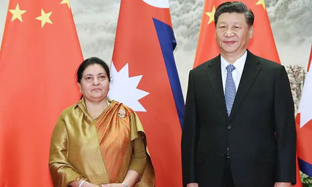 नेपालको ऋणजाल र पूर्वराष्ट्रपति भण्डारीको चीन भ्रमण