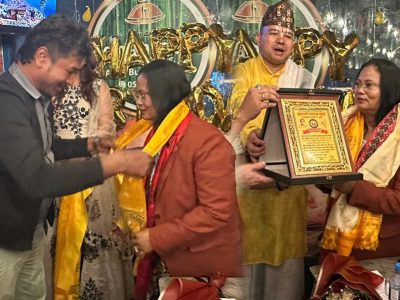 दुबईमा भगवती चौधरीलाई थाकससहित नेपाली संघसंस्थाको सम्मान, सुनाइयो श्रमिकका पीडा