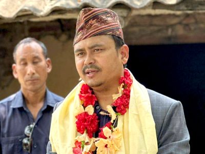 थारूलाई दासमात्र बनाउने राजनीतिक प्रवृत्तिविरुद्ध मैले उम्मेदवारी दिएको हो : धर्मबहादुर चौधरी