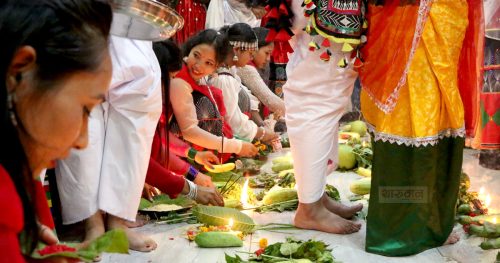 काठमाडौंमा यसवर्ष अष्टिम्की पर्व नमनाइने