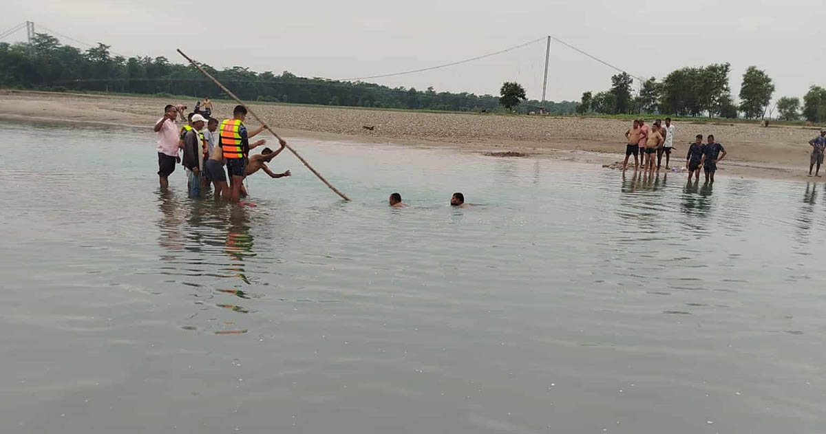 कैलालीको खुटिया नदीमा डुबेर प्रतीक चौधरीसहित चार किशोरको मृत्यु