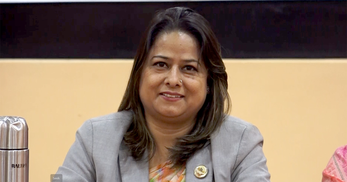 नाउपा अध्यक्ष रञ्जिता श्रेष्ठले सांसद पदबाट दिए राजीनामा