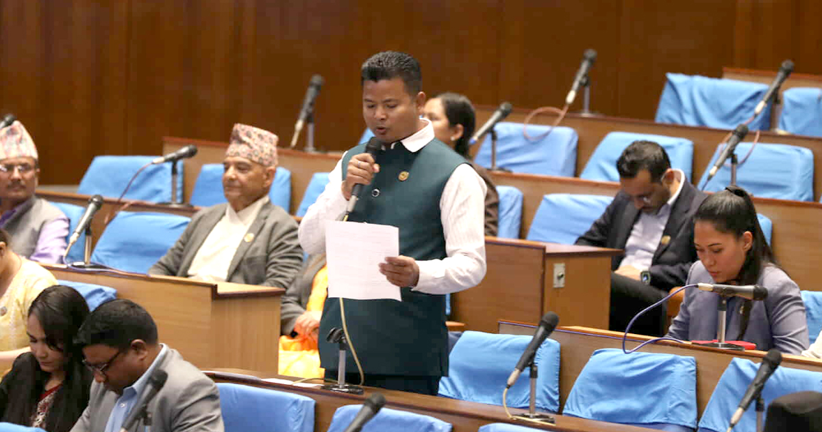 सरकारले धम्कीको शैलीमा सामाजिक सञ्जाल बन्द गर्न खोज्यो : सांसद चौधरी