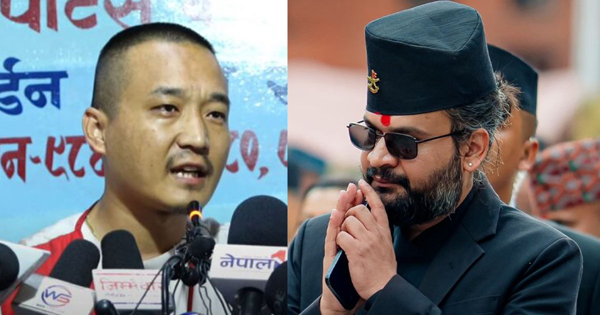 एमालेको भातृसंगठन अनेरास्ववियुले दियो बालेन र सुदनविरुद्ध जाहेरी, राष्ट्रिय सम्पदा जल्न दिएको आरोप