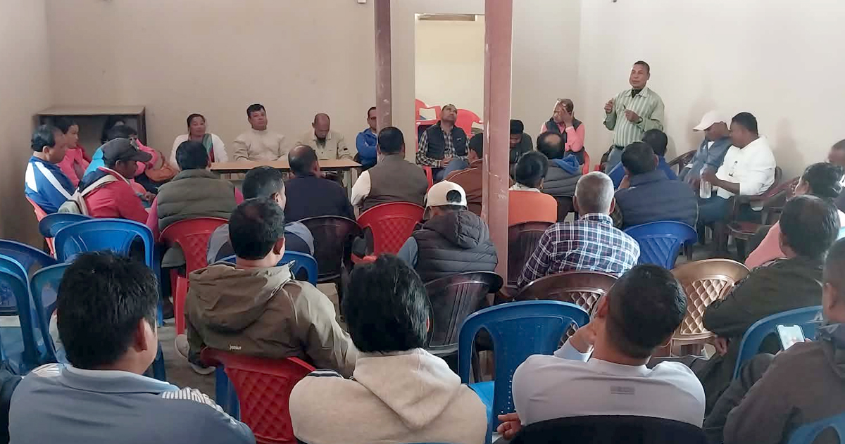 थाकस चितवन-७ मा कृष्णलाल चौधरीको संयोजकत्वमा तदर्थ समिति गठन