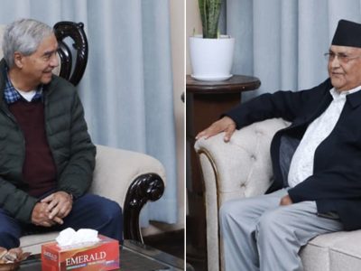 ओलीले अहिलेकै अवस्थामा निर्वाचन सम्भव छैन भनेपछि देउवाले भने- खै सरकारले गराएरै छाड्छु भन्छ