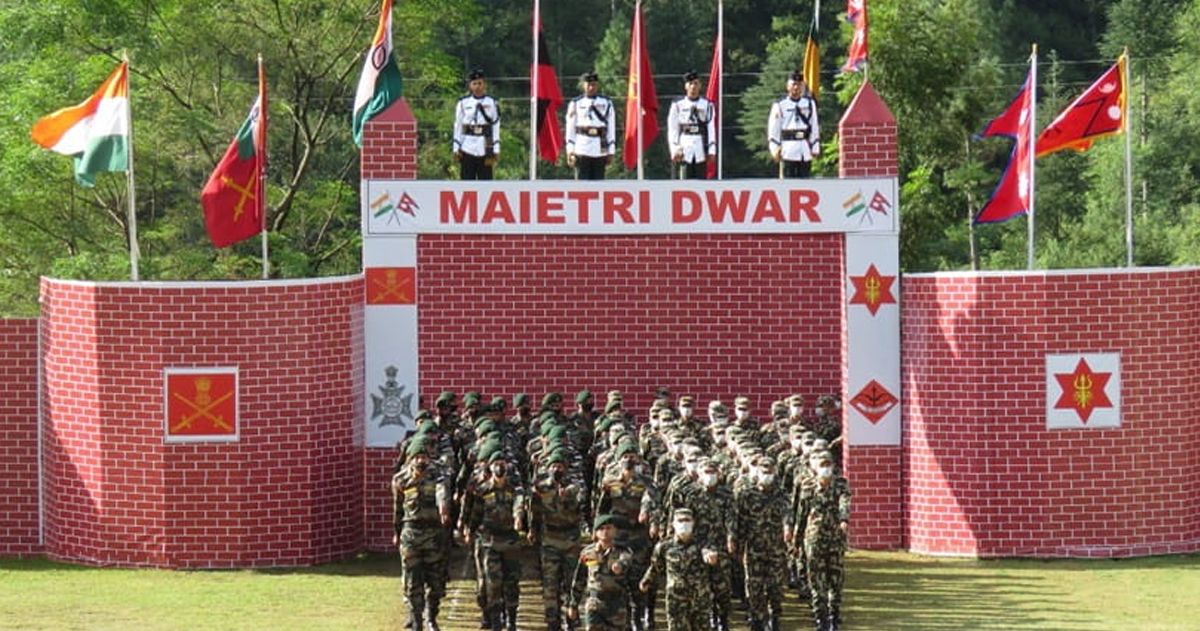 भारत-नेपाल सैन्य सहयोगले द्विपक्षीय सम्बन्ध बलियो बन्दै