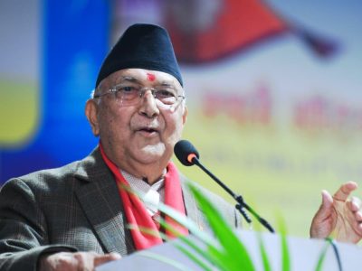 ओलीको कडा चेतावनी- एमालेलाई छोएको दिन देश ठप्प हुन्छ, सरकार ढल्छ