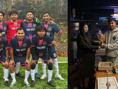 बेलायतमा थारू युनाइटेड एफसीले जित्यो फुटसलको उपाधि