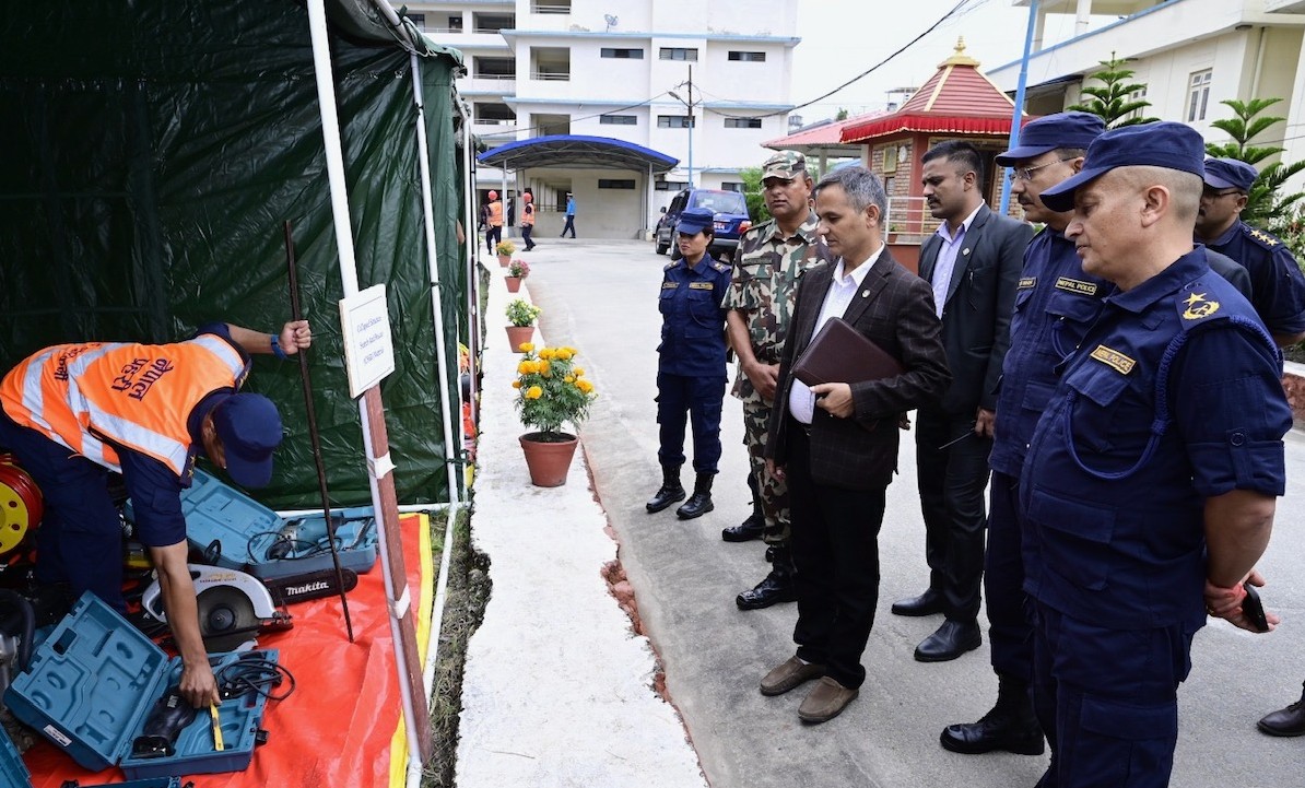 सम्भावित विपद् जोखिम व्यवस्थापनका लागि तयारी अवस्थामा रहन गृहमन्त्रीको निर्देशन