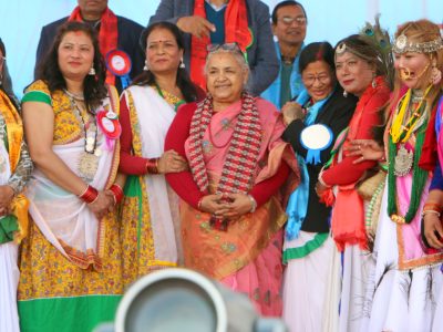 थारु भान्सामा पाक्ने प्रत्येक परिकारको स्वाद मेरो जिब्रोमा भिजेको छ : प्रधानमन्त्री कार्की