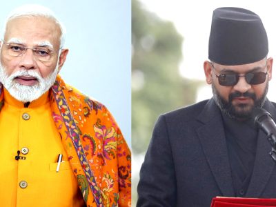 प्रधानमन्त्री बालेनलाई भारतीय समकक्षी मोदीको बधाइ