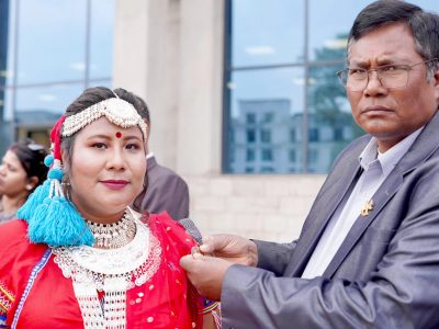 बुबा जयरामको नजरमा कृषिमन्त्री गीता चौधरी