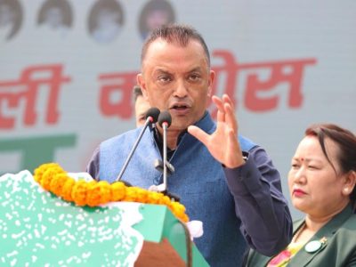 प्रधानमन्त्रीका उम्मेदवारबीच देश बनाउने योजनामा बहस हुन नसक्नू दुर्भाग्य : गगन थापा