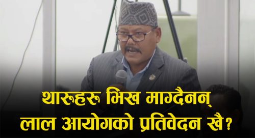 सदनमा सुरेन्द्र चौधरीले भने- थारूहरू भिख माग्दैनन्, लाल आयोगको प्रतिवेदन खै?