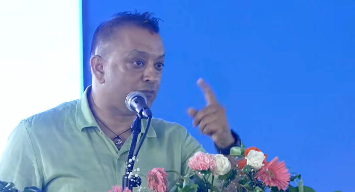 आफ्ना नेताले गल्ती गरे प्रश्न गर्नुस्, हामीले जस्तो गल्ती नगर्नुस् : गगन थापा
