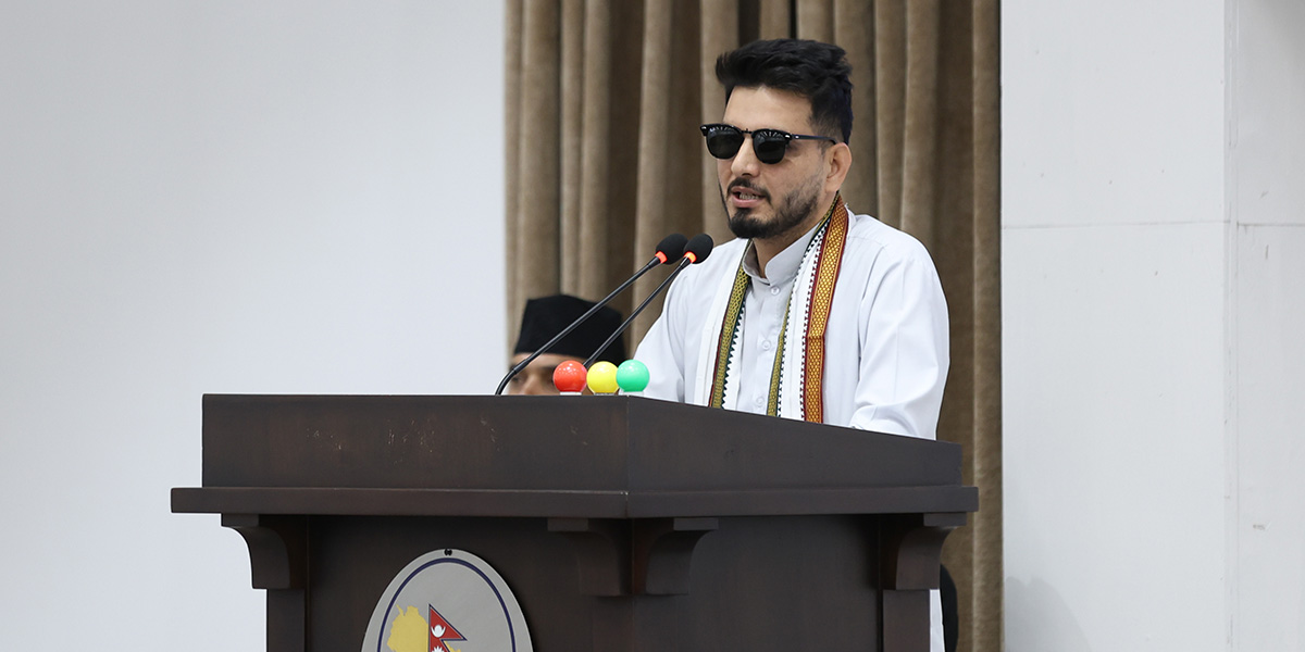 ‘ठेकेदारको खुट्टा’ भाँच्ने अभिव्यक्तिबारे मन्त्री लम्सालले संसदबाट दिए यस्तो जवाफ