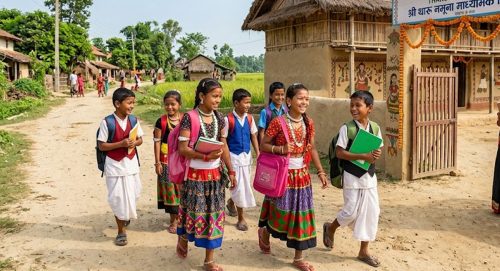 दाङको तुलसीपुरमा थारू भाषाको विद्यालय सञ्चालन हुने