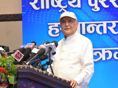 चुनावमा धक्का खाएका छौं, सकिएका छैनौं : केपी ओली