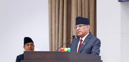 यो सरकार पुराना भन्दा पनि पछि परिरहेकोमा चिन्ता छ : प्रचण्ड