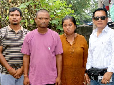 अमेरिकी थारूहरूको संस्था टीएफएले गरिमा चौधरीको परिवारलाई दियो १ लाख ७५ हजार आर्थिक सहयोग
