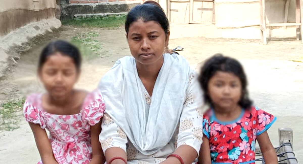 भोटेकोशी बाढीले लग्यो बर्दियाका थारू परिवारको खुसी, रित्तो बन्यो दसैंको टीका